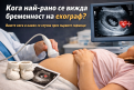 Кога най-рано се вижда бременност на ехограф – ясен отговор за първите седмици